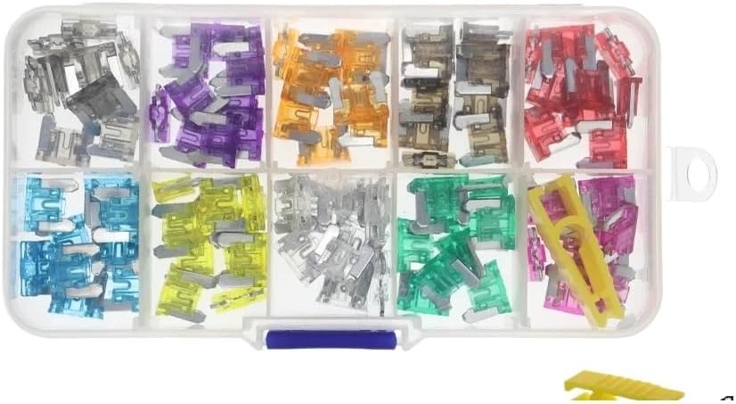 LIHUA 32V Car Automatic Fuse Kit The Fuse Insurance Insert Insurance of Xenon Piece Lights Auto Accessories(LED Mini 50PCS)