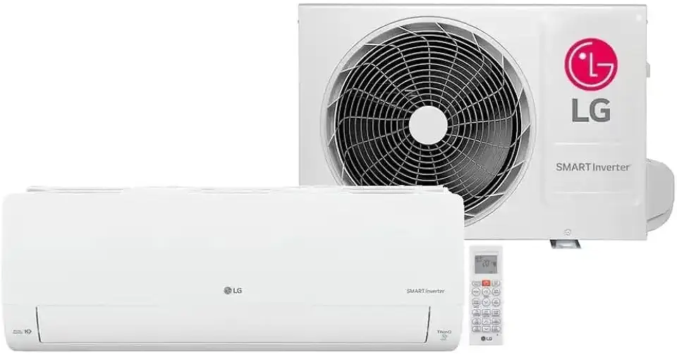 Ar Condicionado Split Smart Inverter Hi Wall LG + IA 9000 BTUs Frio S3NQ09JA31E.EB2GAM1-220V