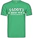 GunShowTees Men's Paddy's Irish Pub ST Patrick's Day Shirt, Large, Irish Green