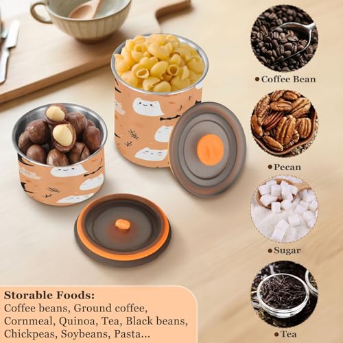 Envase Hermético para Café de Acero Inoxidable 17oz miniatura 5