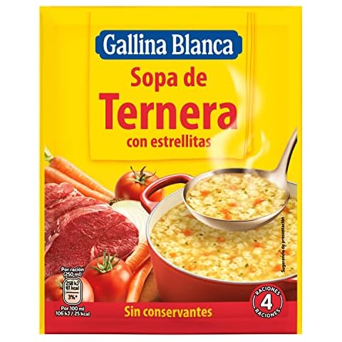 Gallina Blanca Sopa de Ternera con Estrellitas Cover