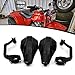 JFG RACING Black Handguards Universal Hand Guards Brush Bar For off Road ATV Yamaha Kawasaki Suzuki Honda KTM Motorcycle Pit Dirt Bike Motocross