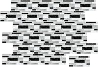 Decoroom Fliesenaufkleber Schwarz & Grau 24pcs/15x30cm Brick – Ansicht 8