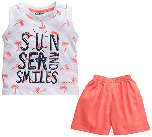 Image of CUCUMBER Baby Half Sleeve Top and Bottom Shorts