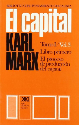 Portada de El capital. Tomo i-vol. 3: Crítica de la economía política