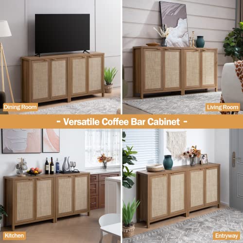 Sicotas Rattan Sideboard Buffet Credenza Cabinet thumb #7