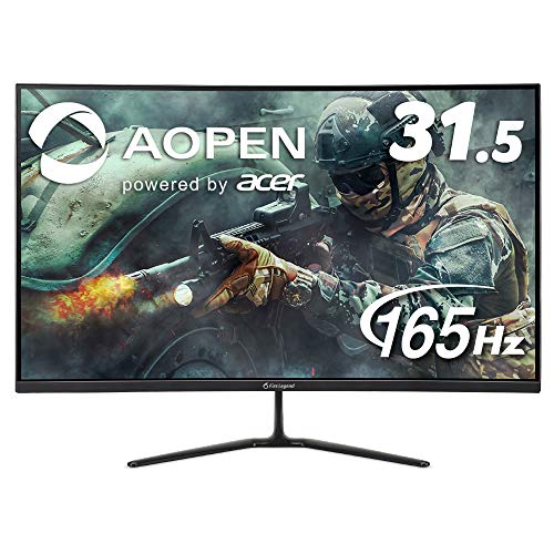 Amazon.co.jp: AOPEN ゲーミングモニター 湾曲 曲面