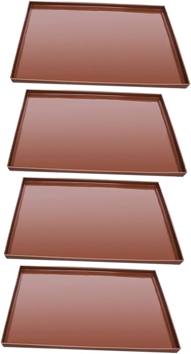 4pcs Food Dryer Silicone Mats Nonstick Reusable Dehydrator for Home Use for Ovens and Dehydrators