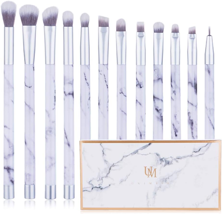 Marble Blending brush eyeshadow eye eyebrow eyeliner Makeup Brushes set