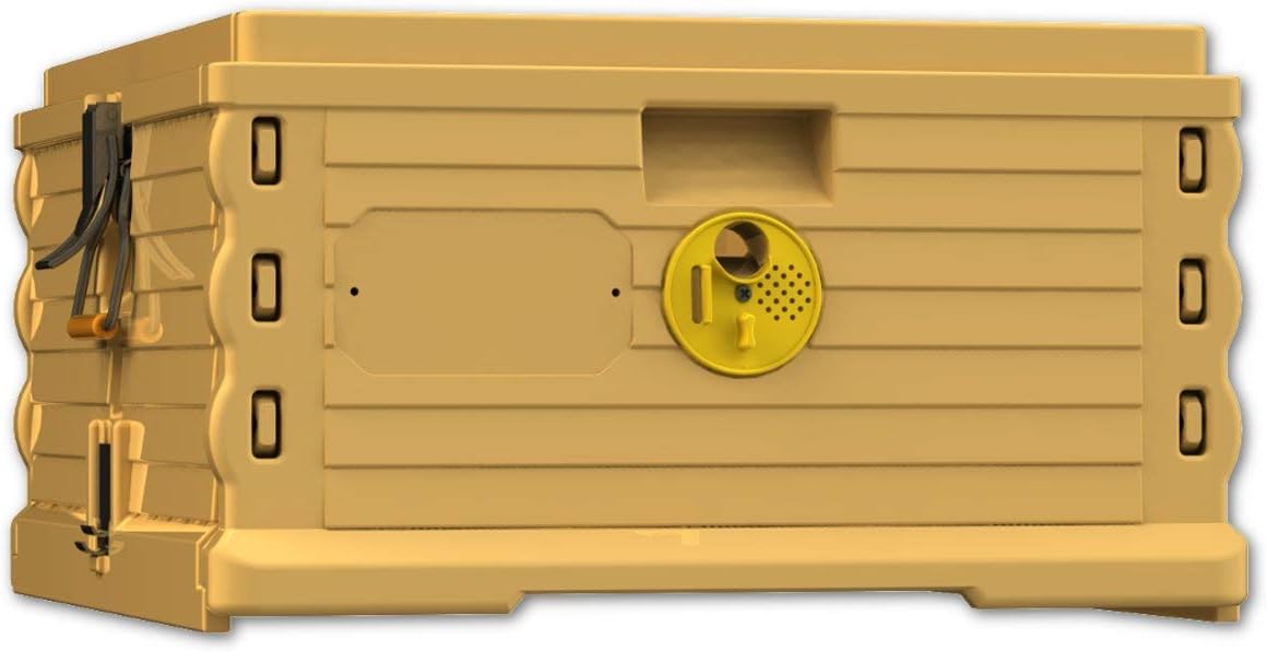 Insulated Deep Super. Standard 10 Frame Langstroth Sized Super for bee Hives [NO Frames Included]