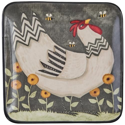 Park Designs My Little White Hen Spoon Rest Set of 2