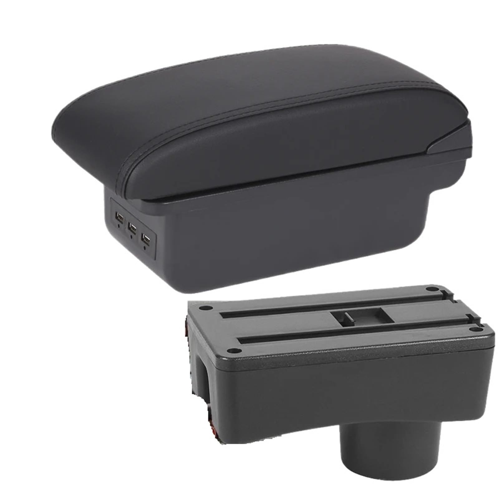JMOLXURI Car Armrest Box For Toyota For Aygo X Armrest Box Center Console