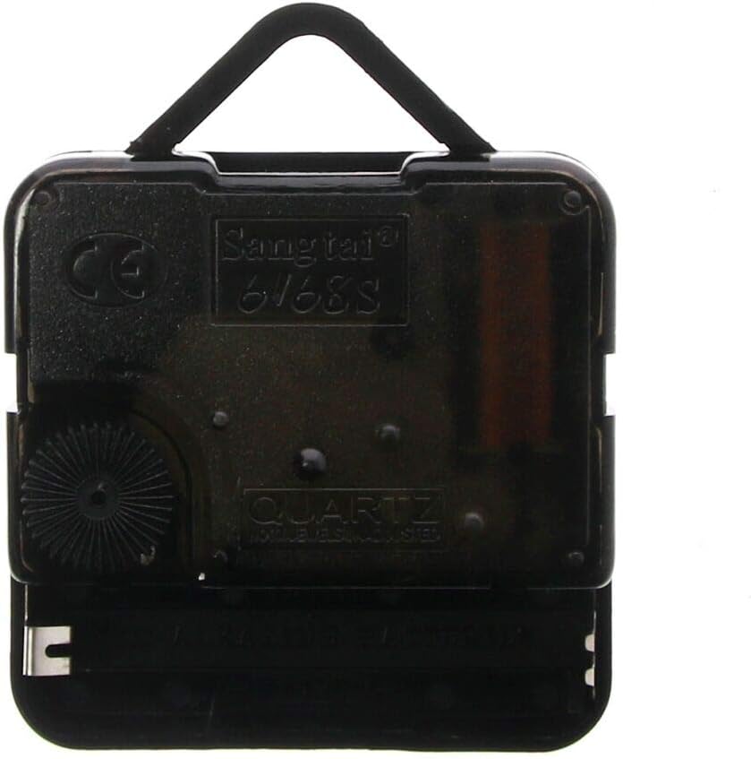 The Geeky Days Abstractionism Roman Spiral Acrylic Silent Quartz Printed Wall Clock Vintage Gyroidal Roman Numerals Wall Hanging Watch Timepiece Home Decor (15x 15 inch)