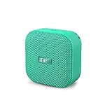 MIFA A1 Bluetoothスピーカー 防水 USB Type-C充電 Bluetooth5.0 IPX6防水 小型ポータブル 大音量 12時間連続再生 TWS機能 完全ワイヤレスステレオ マイク内蔵 Micro SDカード AUX入力対応 お風呂 アウトドア キャンプに最適 コンパクト ミニスピーカー (グリーン)