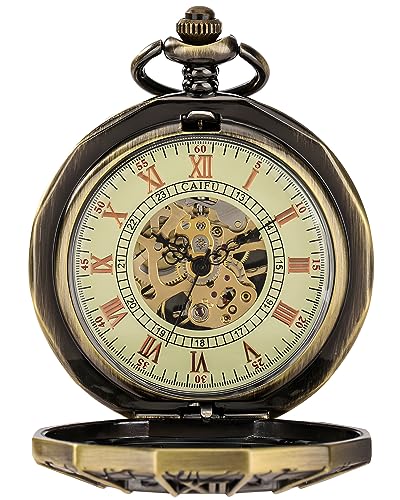 Carrie-Hughes-Mens-Spiderman-Steampunk-Skeleton-Mechanical-Pocket-Watch-with-Chain-in-Box-CHPW4D-CHPW4D-retro-fashion-casual-business-steampunk