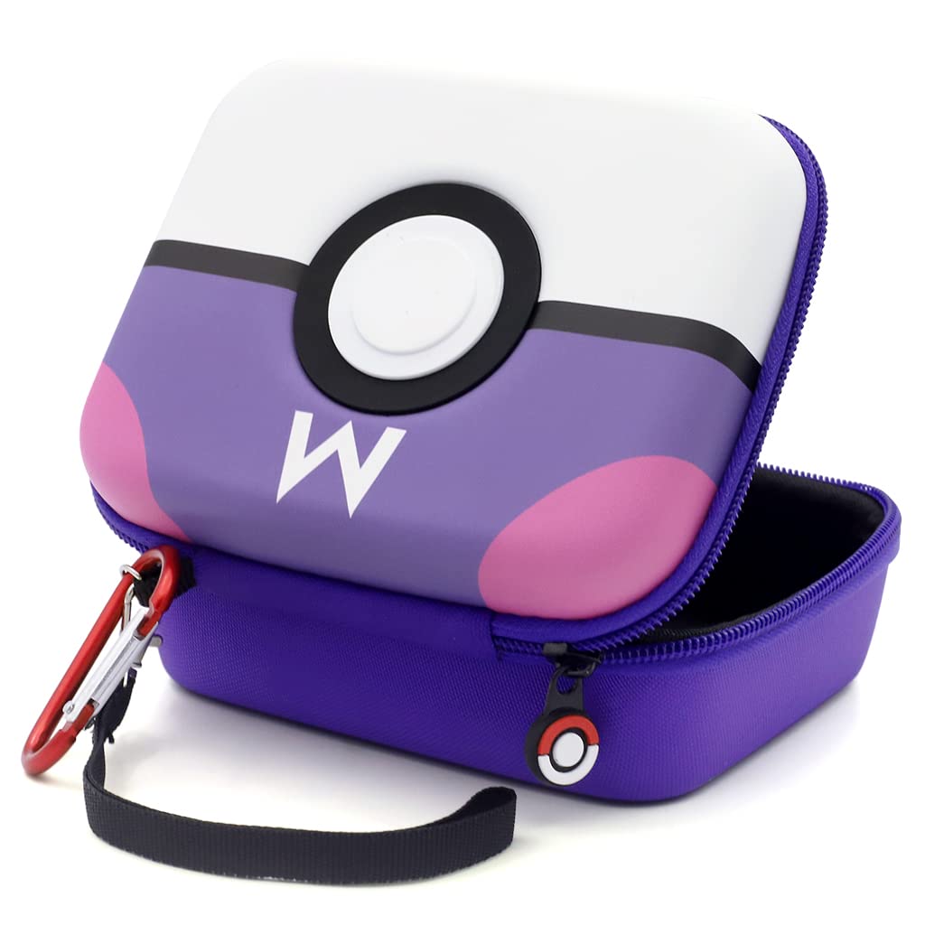 patpat PATPAT� Poke-mon Binder, Poke-mon Cards Holder for 200 Trading Cards Cartoon Prints Zipper Bag Trading Cards Binder Trading Cards Album Organizer Bag Game Cards Case Xmas Gifts for Kids Boys Girls Mew-picture-19