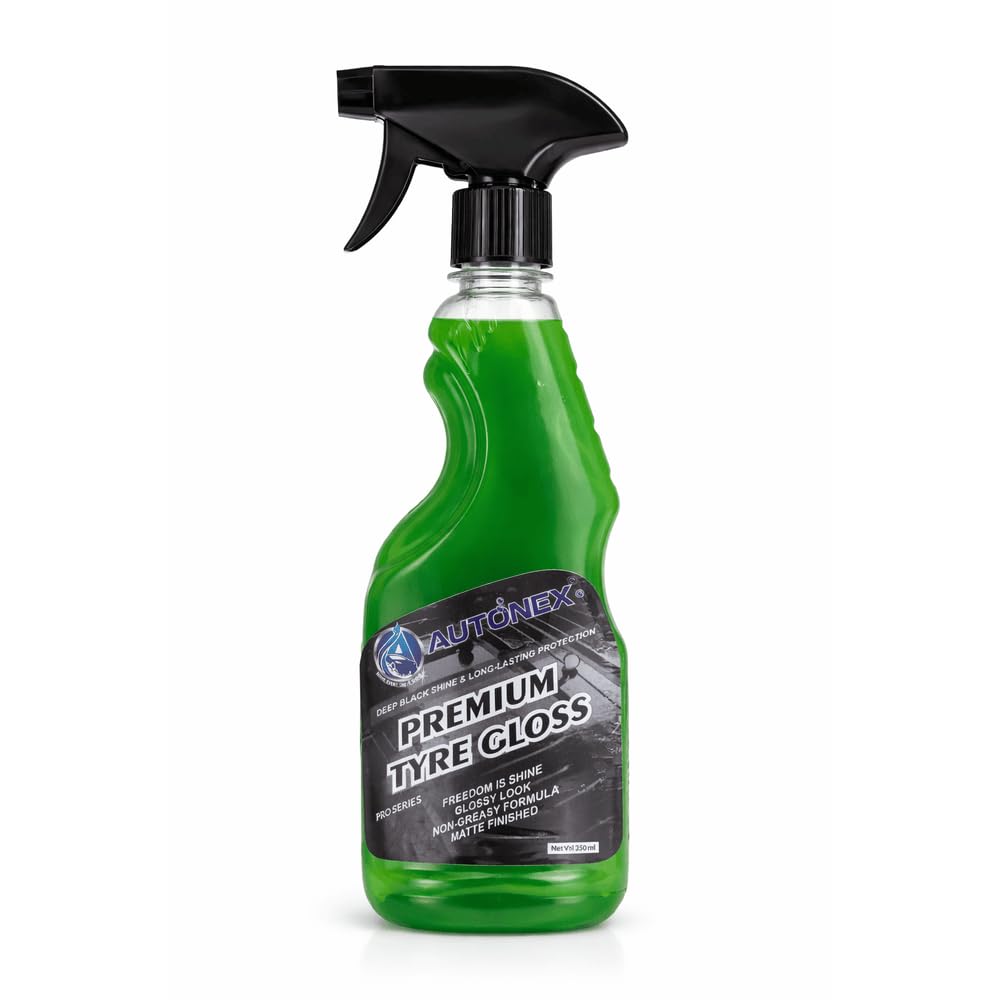 Autonex Car & Bike Tyre Polish 250ml | Tyre Shine Spray & Rubber Cleaner | Enhances Tyre Look, Long Lasting Gloss-image-32
