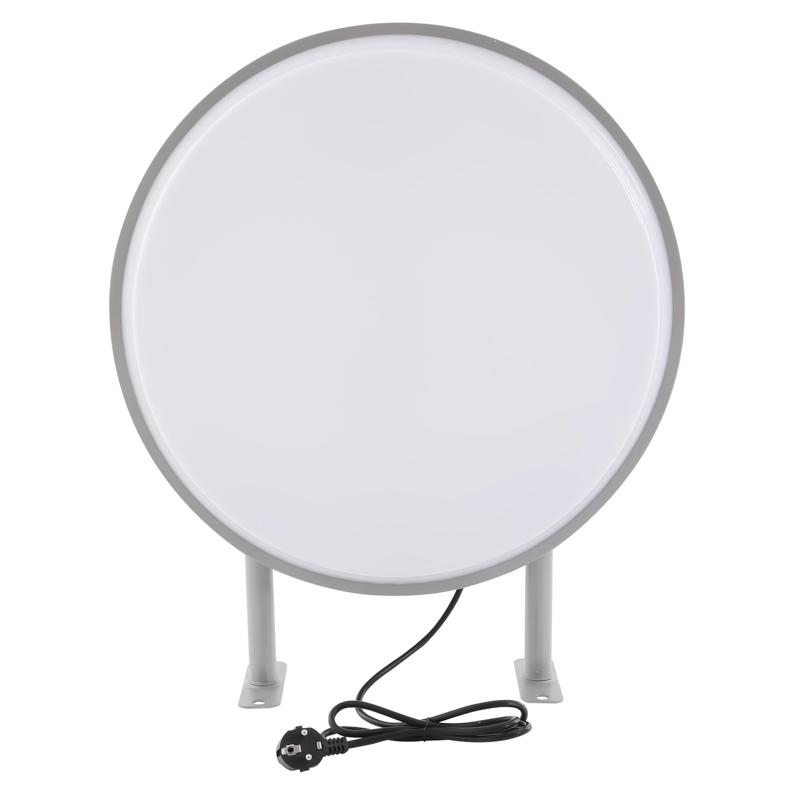 Caja de luz led doble cara redonda 50cm paneles luminosos impermeables al aire libre publicidad caja luminosa,Para restaurantes, cafeterías, tiendas