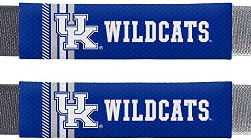 Fremont Die NCAA Kentucky Wildcats Rally DesignAuto Seat Belt Pads, Team Colors, One Size image 2