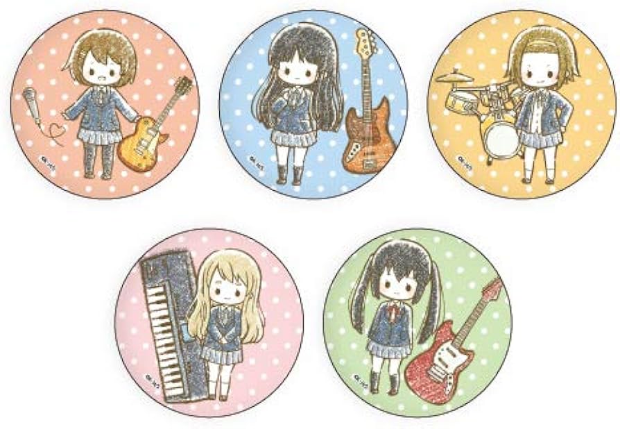 けいおん！GraffArt（グラフアート）缶バッジ Amazon.co.jp: けいおん！ 01 グラフアートデザイン 缶バッジ BOX : ホビー