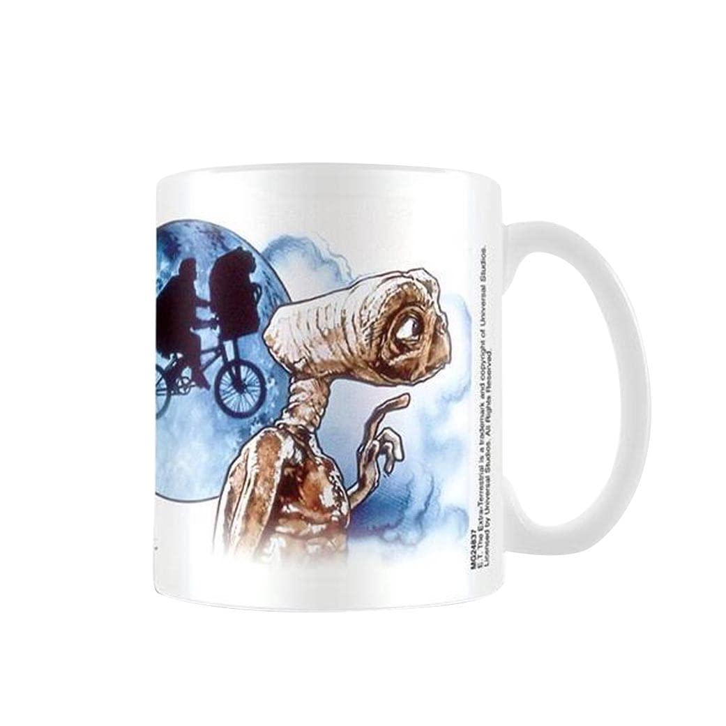 E.T. ET & Elliott Illustration Boxed Mug