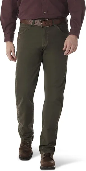 Wrangler 3W045DK Dark Khaki Riggs Workwear Technician Mens Pants