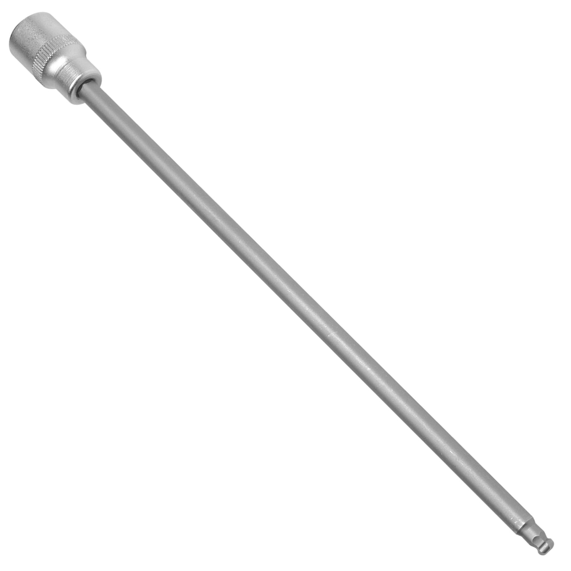SW Stahl 03017L Douille pour Vis de Carter d'Huile VAG - 5 mm, 3/8 Pouce | Clé à tête sphérique longue 290 mm en acier chrome-vanadium - embout six pans creux pour montage carter et régulateur