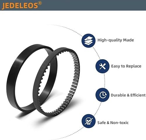 Miniatura 2 de Kit de repuesto de correa 6960W para aspiradora de procalor Bissell, compatible con los modelos 1694W, 1697, 1698, 1699, 1799, 1846, 7901, 7920