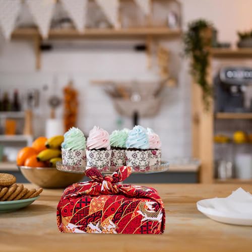 MAGICLULU Pano De Embrulho Tecido Estilo Japonês Quadrados Tecidos Artesanais Pacote Quadrados Patch