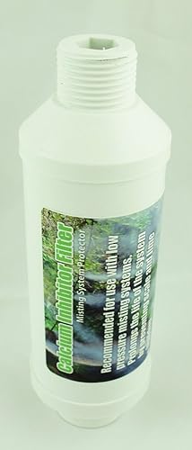 Miniatura 4 de WaterSentinel Filtro inhibidor de calcio WS-21 y protector del sistema de nebulización, blanco