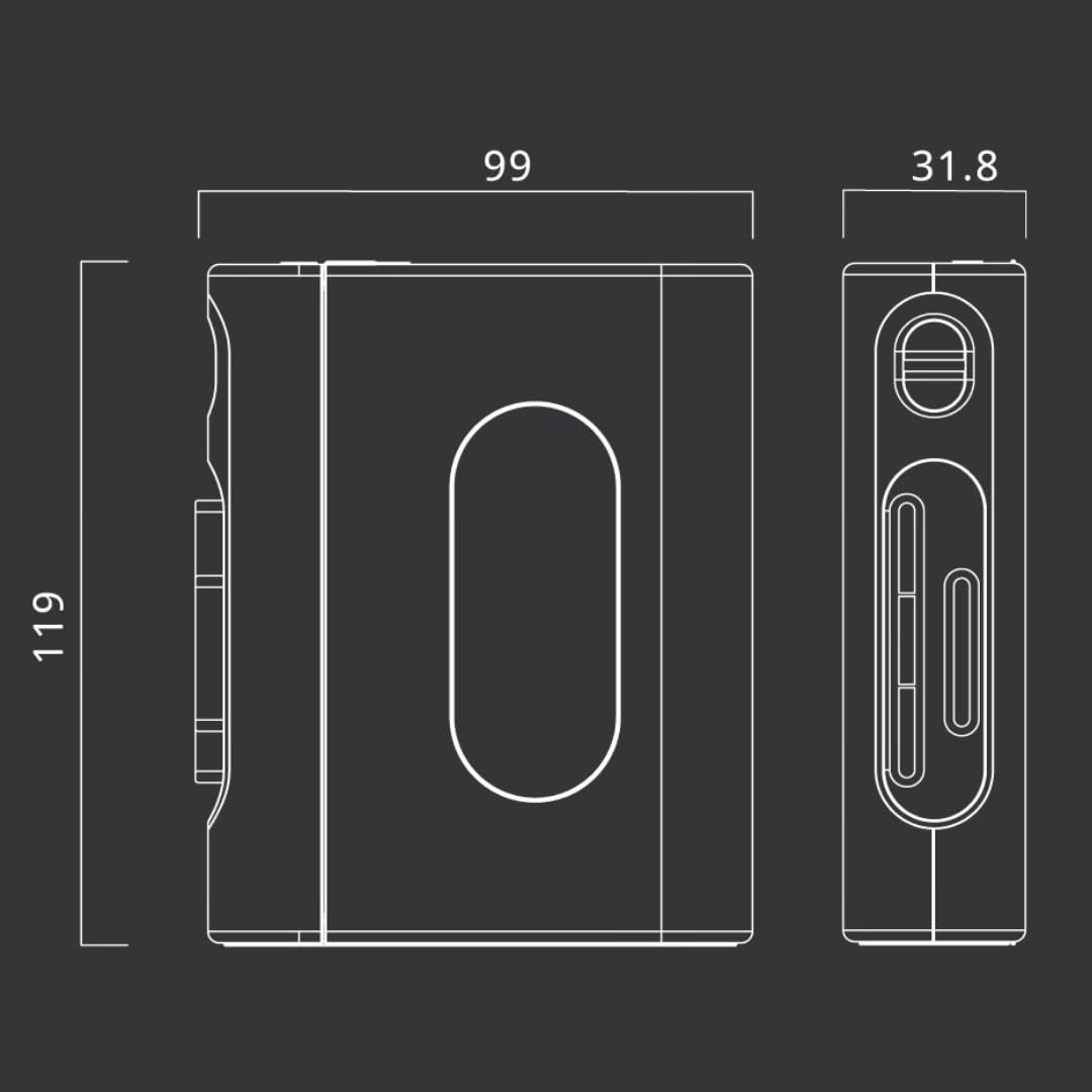 Muse Kassettenspieler - Tragbarer Kassettenspieler mit Kopfhöreranschluss und Bluetooth | Schnelles Aufladen per USB-C - Schickes Design | Schwarz