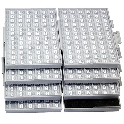 AideTek サンプルレジスターキット ボックス入り - エンクロージャー E96 シリアル 0ohm - 1mohm デザイナーキット