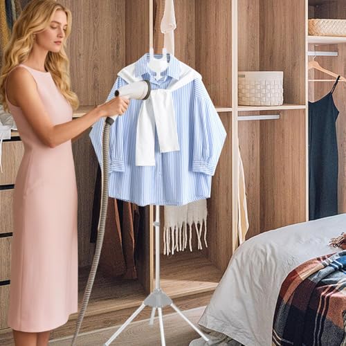Support de défroisseur vertical pliable pour soin des vêtements et vestes