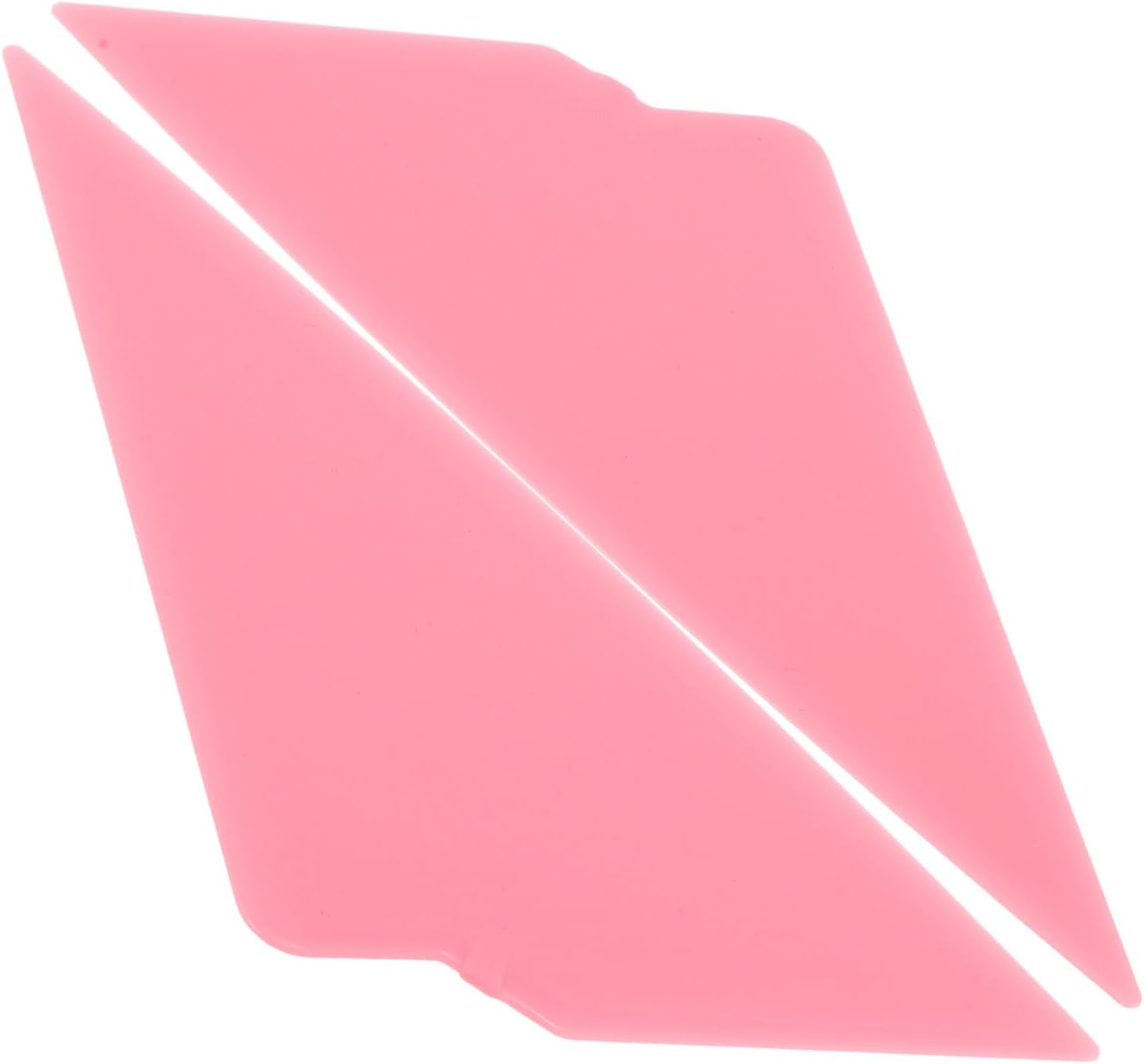 Kisangel 2pcs Car Film Tool with Triangular Tip and Dual Scraper Design for Trimming and Window Tinting Removal, Soft Glue Material Portable Vinyl Decal Application Kit for Car Window Tint