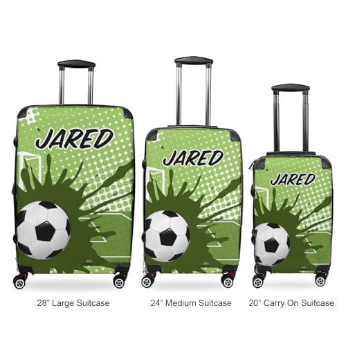 Personalized Soccer Suitcase - 20" Carry On2