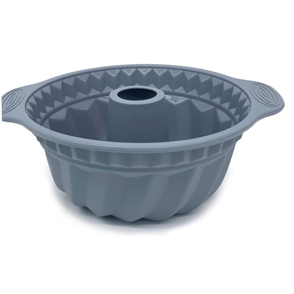UKCOCO 3piezas Molde De Silicona para Tartas Redondas Molde Antiadherente para Repostería Casera De Silicona Acanalados para Hornear para De Tubo y Capacillos