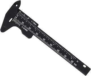 Mini Sliding Double Scale Reusable | Eyebrow Ruler ABS | Eyebrow Measuring Ruler Stencil for Women Mom Daughter Girlfriend Adults Girls Eyebrow Ruler