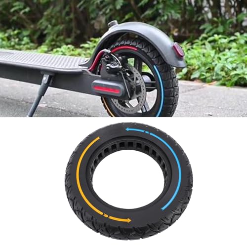 Pneu Sólido 10x2.125, Pneu de Borracha Sólida de 10 Polegadas, Pneu de Scooter Elétrico para M4, par