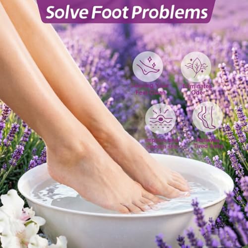 Baño para pies con aceite de lavanda y árbol de té miniatura 7