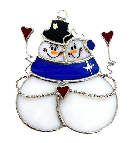 Switchables Glass Cover: Snow Couple in Love
