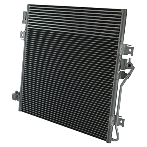 Image of TRQ Air Conditioning A /C Condenser Receiver Drier Compatible with 2007-2011 Dodge Nitro 2008-2012 Jeep Liberty CH3030229