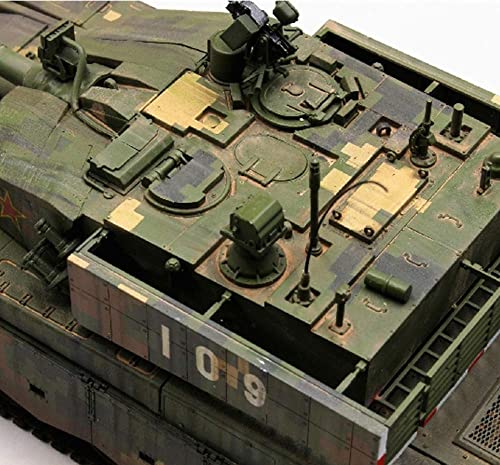 THj Militärische Panzer-Puzzle-Modellbausätze, 1/35 China ZTZ-99A MBT Panzer-Puzzle-Modell, Home Collection – Bild 6