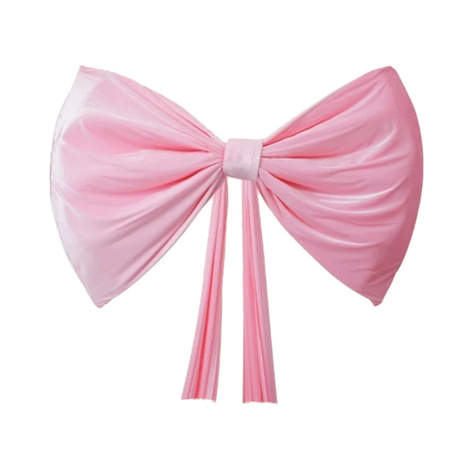 Arco Grande,Lazo Gigante Lazos De Peluche Rojos Gran Tamaño For Decorar Bodas Y Fiestas, como Telón Fondo Árbol Navidad, Decoración Pared, Cinta Ornamental(Pink)