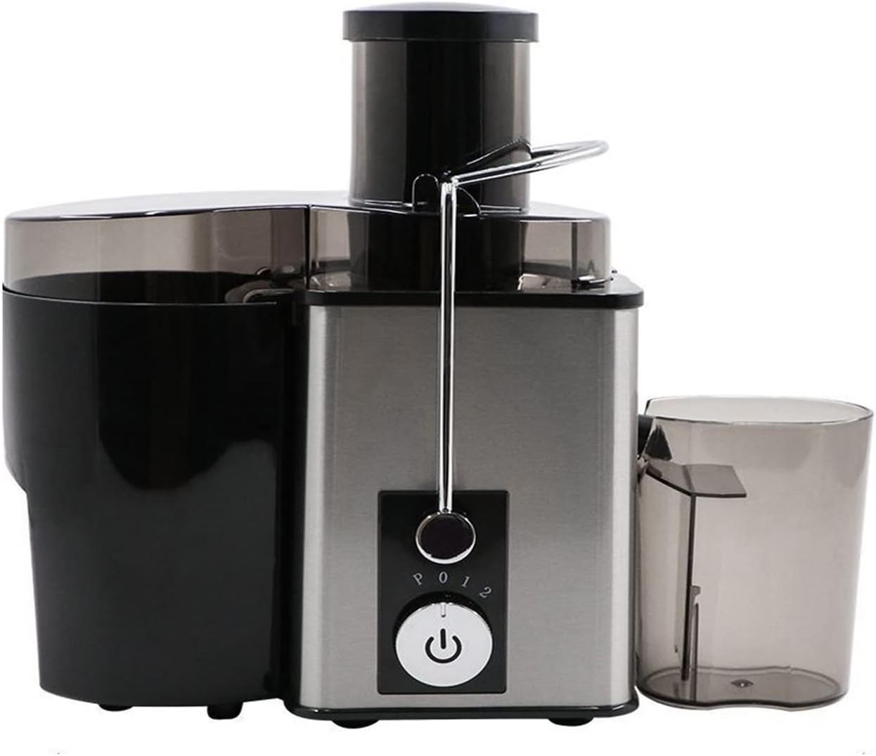 Stainless Steel 350W 2 Speed Juicer Electric Vegetable Fruit Drinking Machine CE Multi-Function Juicer Extractor Mixer (Color : White, Size : E_220V) (White UK_220V)