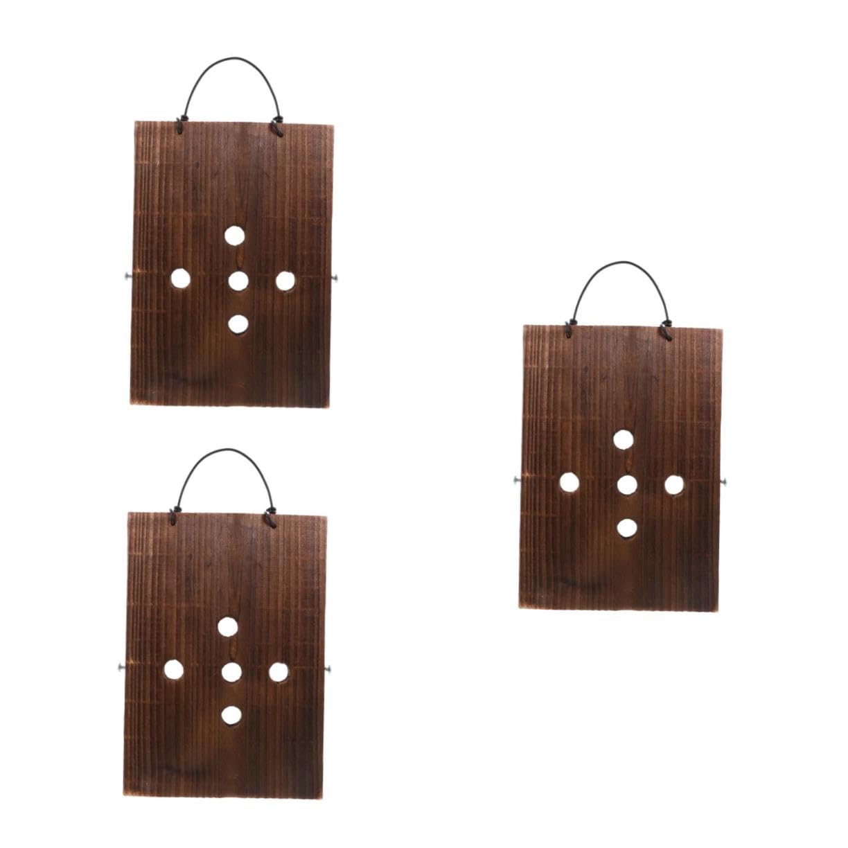 Plantes grimpantes gain de place plaque suspendue massif bois Abaodam