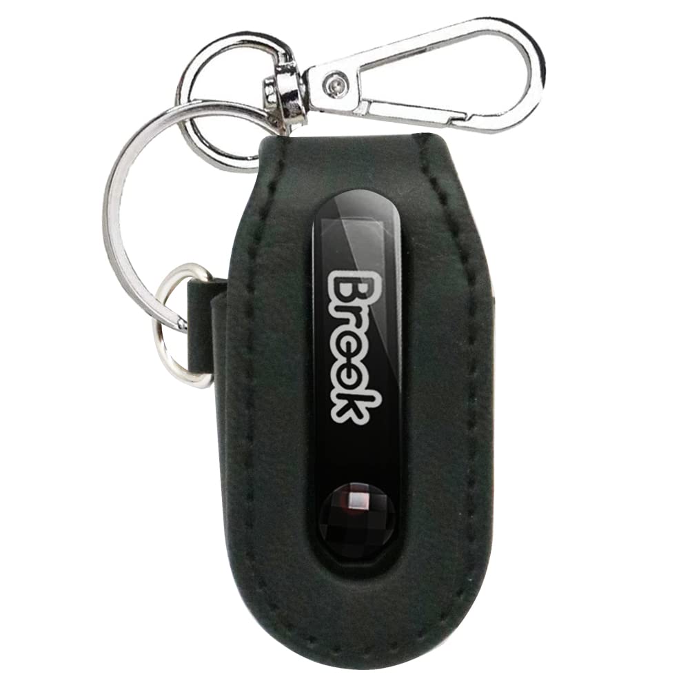 Oryuzi Case for Brook Pocket Auto Catch Reviver Dia Plus+, Dia Plus Case with Keychain Carabiner, Black.