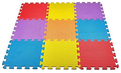 10-Piece Interlocking Floor Mats
