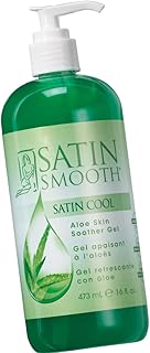 Satin Smooth Satin Cool Aloe Vera Skin Soother Gel, 16 fl oz