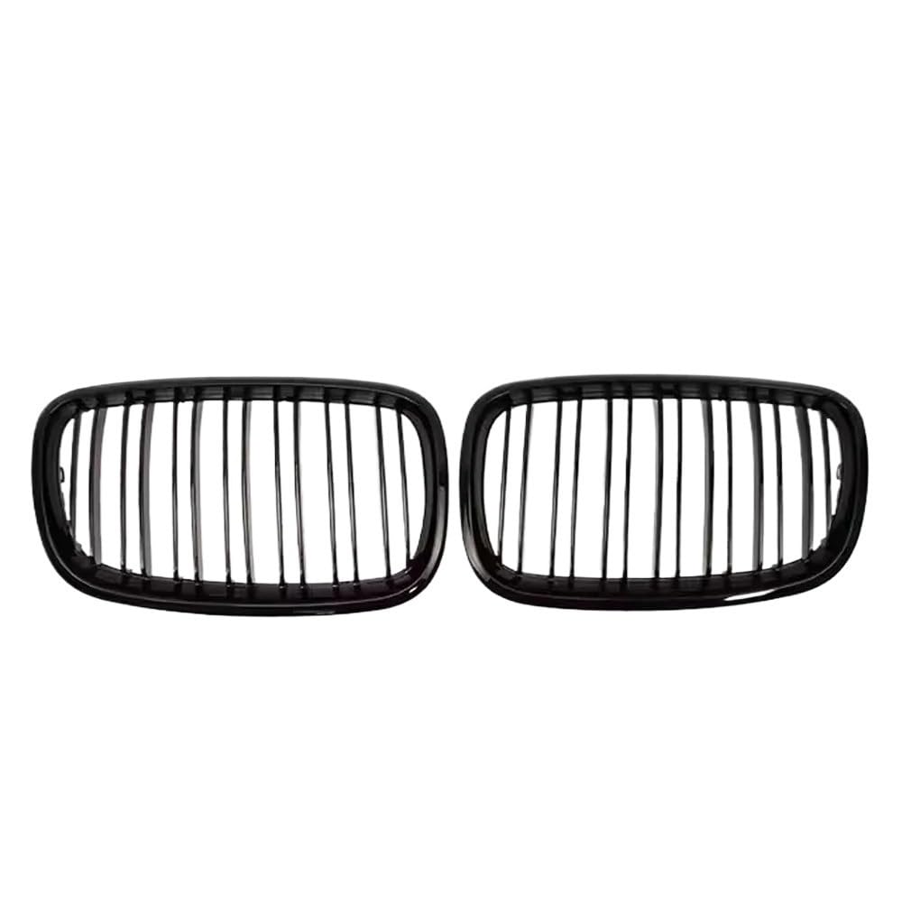 Rejillas superiores delanteras para X5 E70 y X6 E71 2007-2014 en acabado negro mate 8