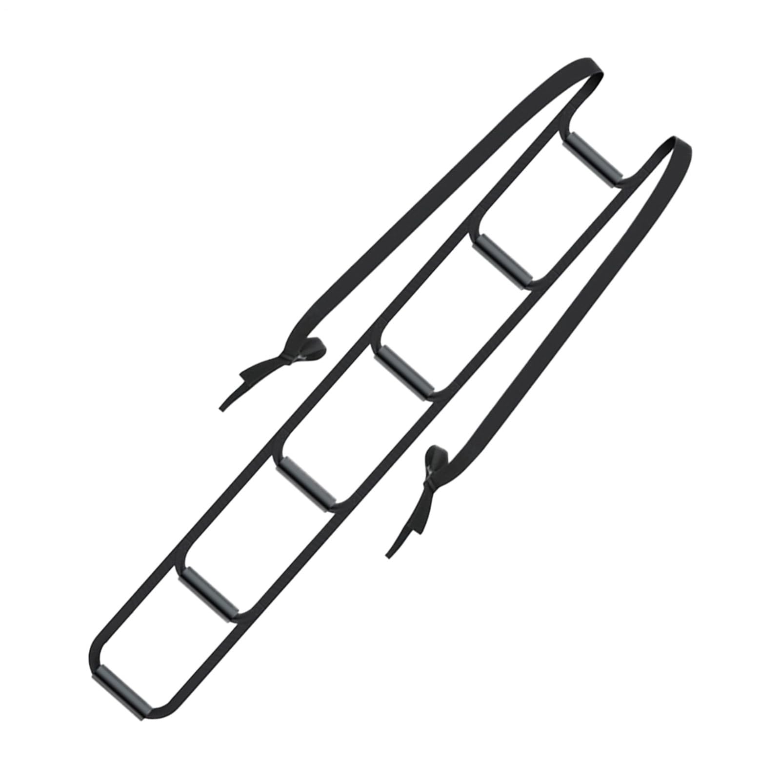 Aid for Getting in and Out of Bed - Black Seniors Bed Assist Rails Bedside Straps | User-Friendly Sit Up Device for Thanksgiving, Christmas, Pregnant